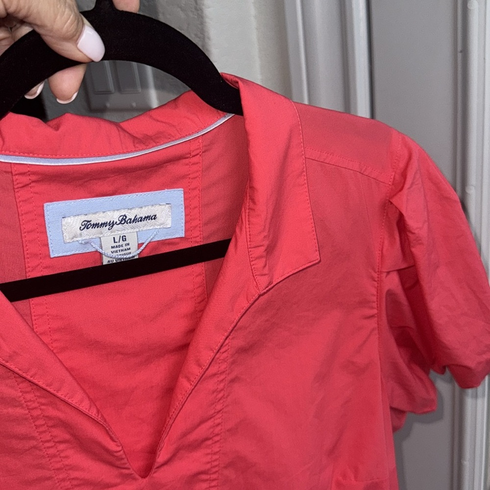 Tommy Bahama Vibrant Coral Dress - Picture 9 of 9